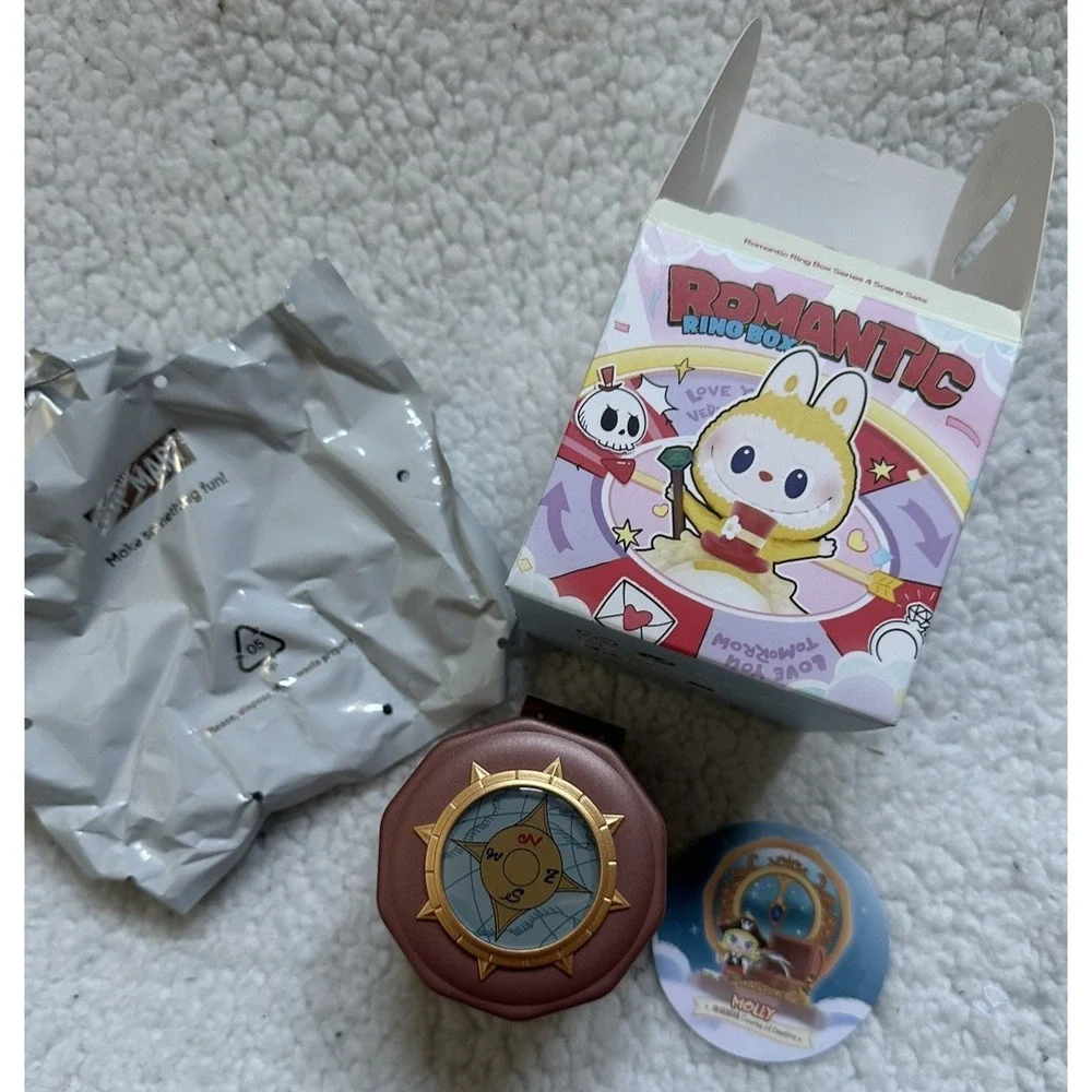 POP MART Romantic Ring Box Series 4 Blind Box Figure - Molly- Course of Destiny